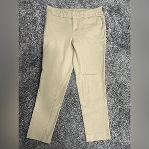 Women’s Faded Glory Khaki Pants Bi-Stretch-Size 6-30x 28-Light Taupe